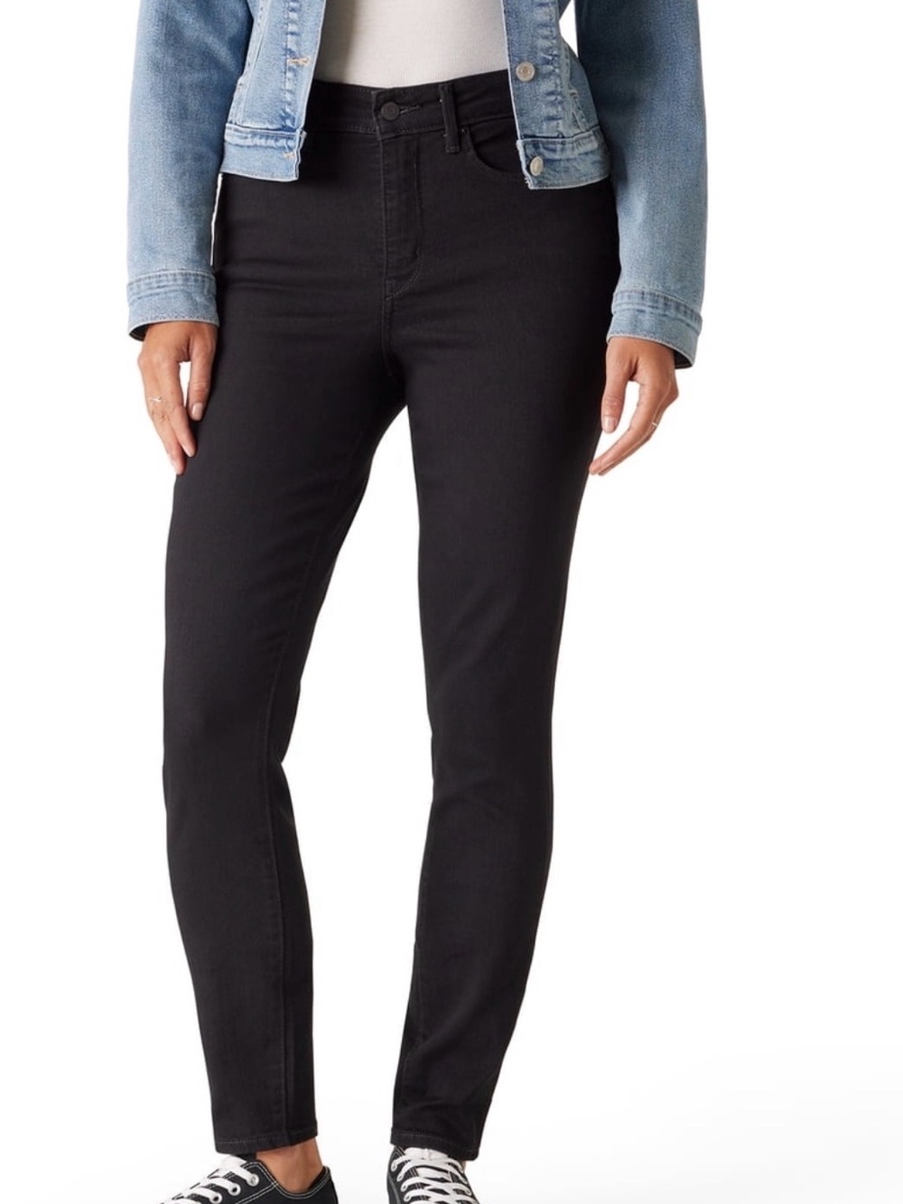 Levi's Black Skinny Jeans for Women